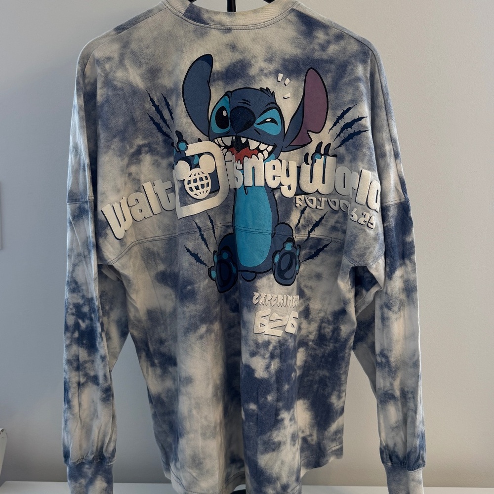 Walt Disney World Stitch tie dye spirit jersey